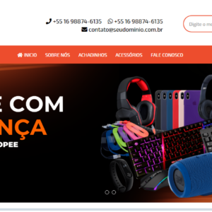 Site Afiliados Shopee em PHP