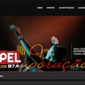 Site para Web Rádio em PHP puro